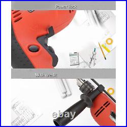 112pcs 220V Impact Power Drill Hardware Electric Tool Electrician Repair kit