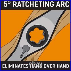 114 Piece Home Hand Tools Ratcheting Tap and Die Set SAE Metric Power Die Work