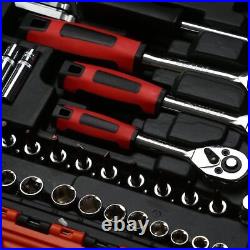 121PCS/Set Socket Auto Car Repair Kit Spanner Wrench Auto Hand Ratchet Tool