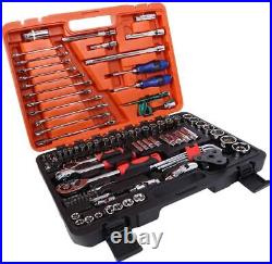 121PCS/Set Socket Auto Car Repair Spanner Wrench Auto Hand Ratchet Tool Kit