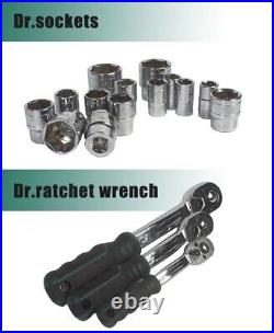 150 PCS Mechanical Tool Socket Set With Case Professional Automotive Repairing