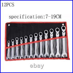1pcs Ratchet Wrenches Double End Spanners Key Repairing Tools Set For Home Car