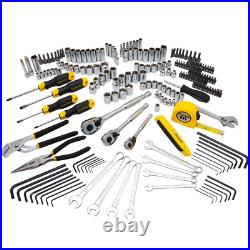 210 Pieces Mechanics Tool Set Wrench Sockets Kit Ratchet Ratcheting Universal