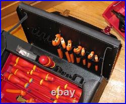 (35) Facom 1000V VSE Insulated Tool Set Screwdrivers, Pliers, Wrenches & More