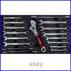 439 Piece Mechanic's Tool Set With 3 Drawer Case Box