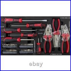 439 Piece Mechanics Tool Set Socket Ratchet Kit with 3 Drawer Case Box ARTMAN