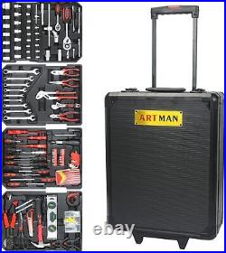 899PCS Tool Set with Rolling Tool Box Household Tool Kit F/ Men Home Auto Repair