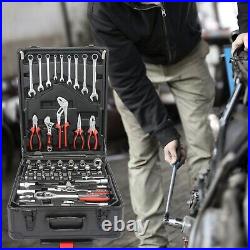 899 PCs Tool Set Mechanics Tool Kit Wrenches Socket with4 layers Trolley Case Box