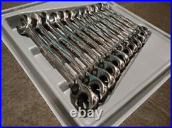 Blue Point By Snapon Tools 12pc Reversible Ratcheting Wrench Set METRIC