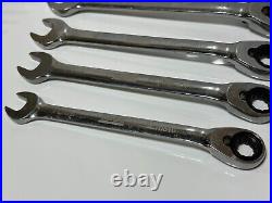 CASE IH Tools 8pc Metric 10mm-17mm Reversible Ratcheting Combination Wrench Set