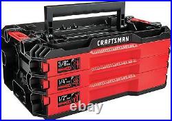 CRAFTSMAN Mechanics Tools Kit with 3 Drawer Box, 216-Piece