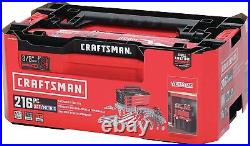 CRAFTSMAN Mechanics Tools Kit with 3 Drawer Box, 216-Piece (CMMT99206)