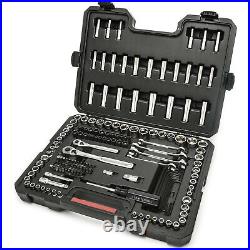 Craftsman 165-Piece Mechanics Tool Set with Case, Socket Hand Wrench SAE Metric