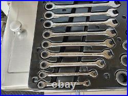 Craftsman 20-Piece Combination Ratchet Wrench Set, Standard SAE & Metric Tools
