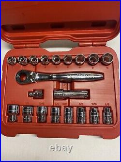 Craftsman 29308 Max Axess 20-Piece L-AB Metric and SAE Ratchet Socket Tool Set