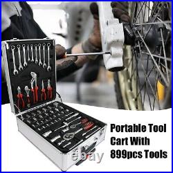 Craftsman 899Pcs Tool Set Mechanical Tool Set With Trolley Storage Case w Wheels