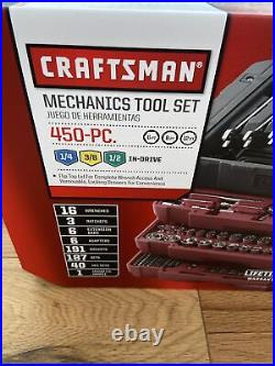 Craftsman 999040 Mechanics Tool Set 450 Piece