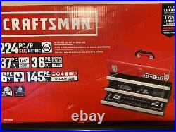 Craftsman CMMT45308 Triple Drawer Mechanic Tool Set Red (224 pc)