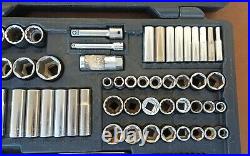 Craftsman USA 101 Pc Mechanics Socket Set 1/2 3/8 1/4 Metric SAE