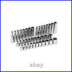 Crescent Mechanics Hand Tool Set 1/4 + 3/8 Drive 6-Point SAE/Metric (180-Pcs)