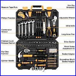 DEKOPRO 158 Piece Tool Set-General Household Hand Tool KitAuto Repair Tool Se