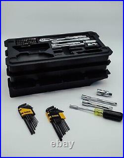 DEWALT Mechanic Tool Set, 226 Pieces, 1/4,3/8 and 1/2 Drive, with Ratchets, S