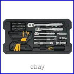 DEWALT Mechanics Tool Set (226-Piece) with TOUGHSYSTEM 22 In. Medium Tool Box