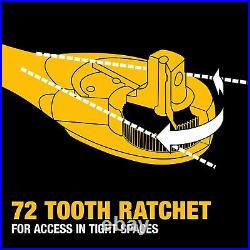 DEWALT Mechanics Tools Kit and Socket Set, 142-Piece, 1/4 & 3/8 Drive, MM/SAE