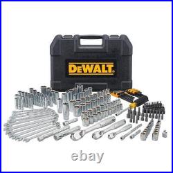 DEWALT SAE/Metric Mechanics Tool Set Multi-tool with Blow Molded Case (205-Piece)