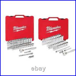 Drive SAE/Metric Ratchet and Socket Mechanics Tool Set (106-Piece)