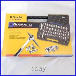 = GW Gear Ratchet Vortex Socket System 46 pcs SAE & Metric Model 8946