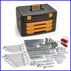 GearWrench 80972 243-Piece 12 Point Mechanics Tool Set with Storage Box New