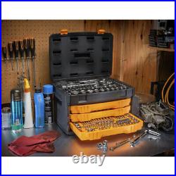 GearWrench 80972 243-Piece 12 Point Mechanics Tool Set with Storage Box New