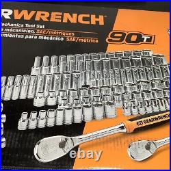 GearWrench 90T 106-Piece Mechanics Tool Set (83001)