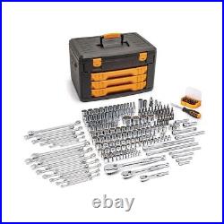 Gearwrench 243-Piece 1/4, 3/8, 1/2 in. Drive 12-Point Socket & Tool Set KDT80972