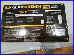 Gearwrench 76 Pc. 1/4 & 3/8 Drive 12 Pt. Standard & Deep Mechanics Tool