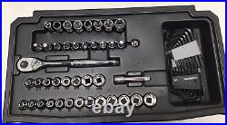 Husky 270-Piece Mechanics Tool Set H270MTSQ223 Black