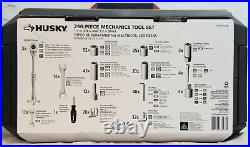 Husky H290MTS 290 Pc. Mechanics Tool Set SAE & Metric Brand New Sealed Unopened