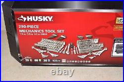 Husky H290MTS 290 Piece Mechanics Tool Set Brand New & Sealed