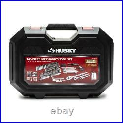 Husky Mechanic Tool Set 1/2 Inch Ratchet Socket Extender Chrome Hand Tool 149 Pc