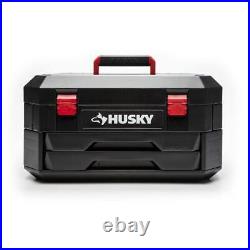 Husky Mechanics Tool Set Intermediate Hard Shell Carrier Chrome (290-Piece)