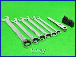 KTC MSR1A Ratchet Combination Wrench Portable Tool TMDB8 Set from Japan