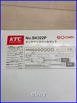 KTC SK 322 P Tool Set Single Open Case Type 22 Pieces Maintenance tool New Japan