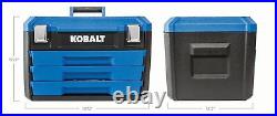 Kobalt 227 Piece Metric Combination Polished Chrome Mechanics Tool Set (81239)