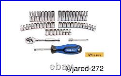 Kobalt 227-Piece Standard (SAE) and Metric Polished Chrome Mechanic's Tool Set