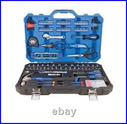 Kobalt 268 Piece Household Tool Set SAE METRIC Drives Ratchet with Hard Case NEW