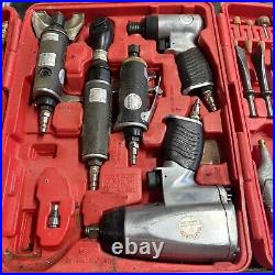 Mastergrip 77 pc Air Tool Set Missing Some Impact Spanner Die Grinder Ratchet ++