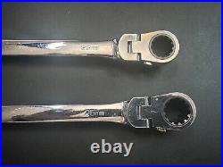 Matco Tools 2-piece X-long Double Box Flex Ratcheting Wrench Set W-tray 21-25mm