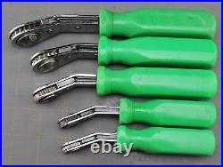 Matco Tools SWRDO5T 3/8-5/8 & SWRDMG5T 8-15mm Hard Handle Ratcheting Wrench Set