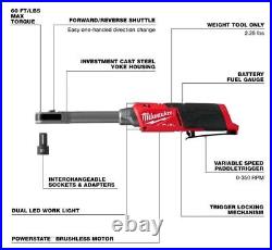 Milwaukee 3050-20 M12 INSIDER Extended Reach Low Profile Ratchet &Socket Set